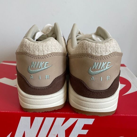 Nike Air Max 1 Premium Crepe Hemp Men Size 8 Women Size 9.5(FD5088-200)MSRP$180 - Picture 9 of 13